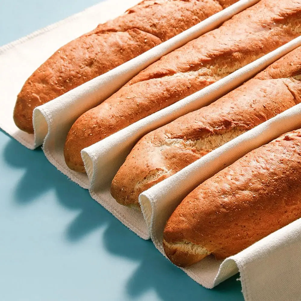 Linen Bread Proofing Couche Cloth for Baguettes & Loaves