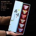 Blue & White Porcelain Kung Fu Teacups 10-Piece Gift Set Porcelain Teacup Set Nixie 6-piece