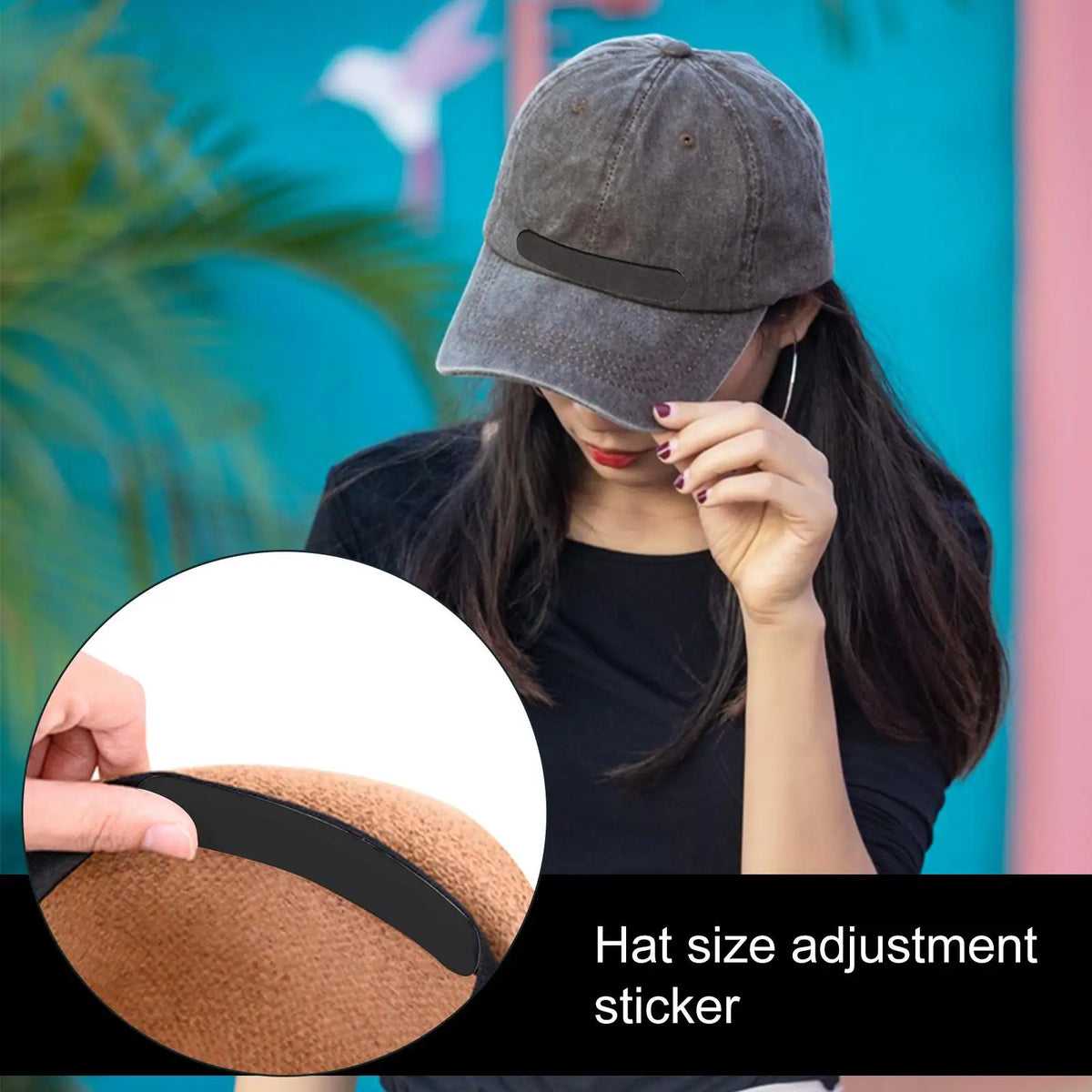 Hat Size Reducer – 10 Adhesive Foam Bands for Perfect Hat Fit Hat Size Reducer Nixie