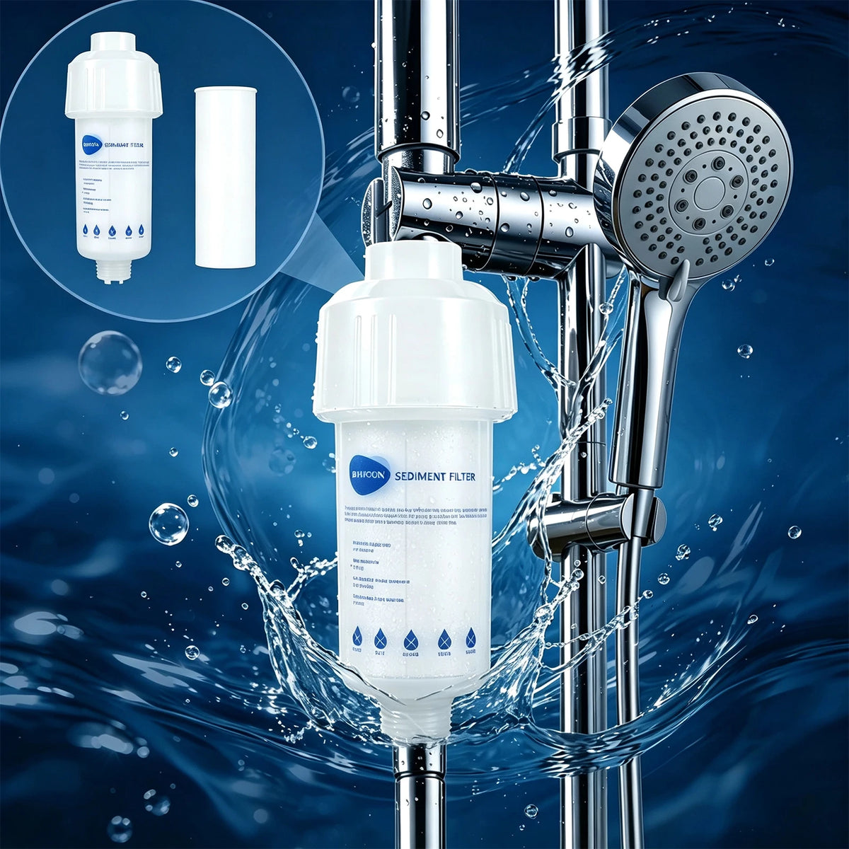 Under Sink Water Filter – Chlorine Removal Purifier for Home Water Filter Purifier Nixie