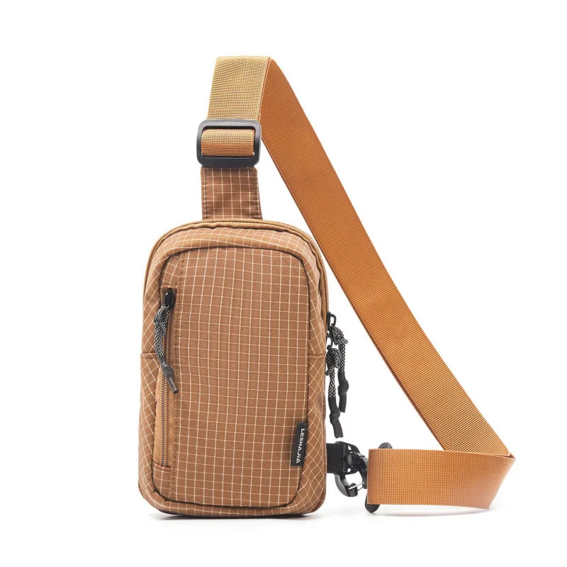 Nixie Mini Chest Crossbody Bag – Lightweight Unisex Sport Bag Crossbody Chest Bag Nixie