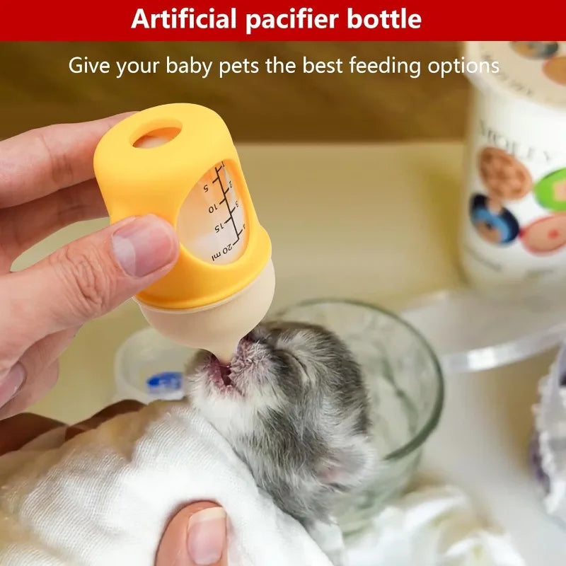 Silicone Pet Nursing Bottle with Anti-Choking Valve | Nixie Pet Nursing Bottle Nixie