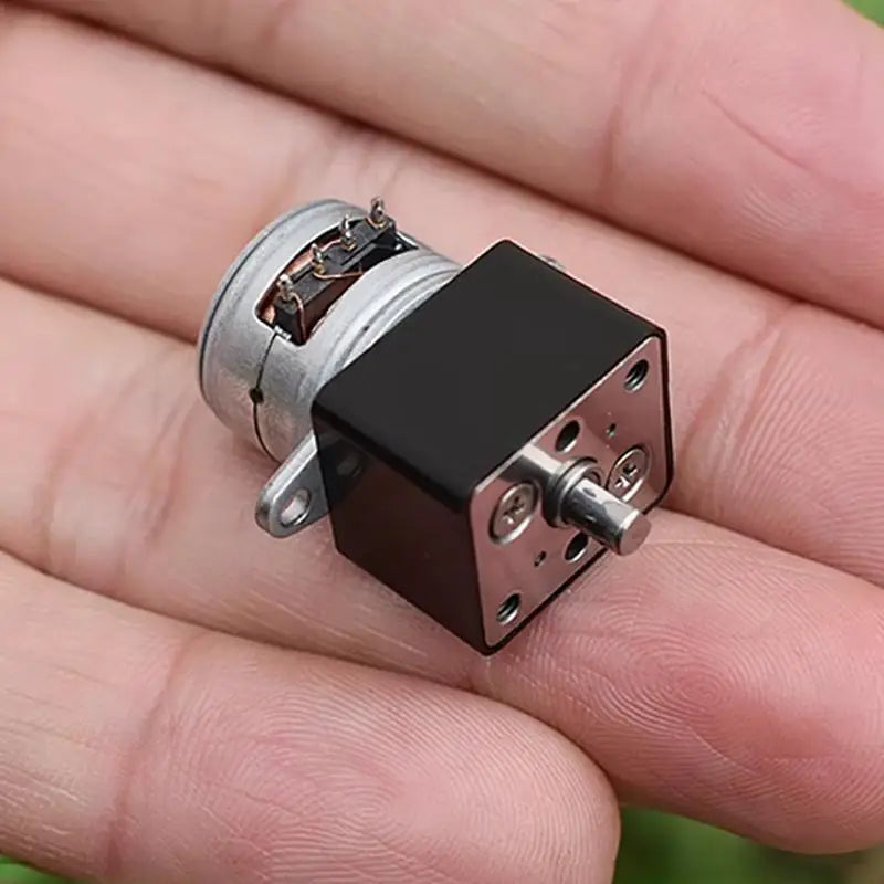 15BY Mini 15mm 2-Phase 4-Wire Gear Stepper Motor Metal Gearbox Gear Stepper Motor Nixie