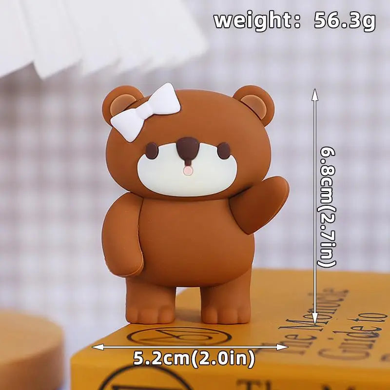 Hot Air Balloon Bear Cake Topper – Gender Reveal & Birthday