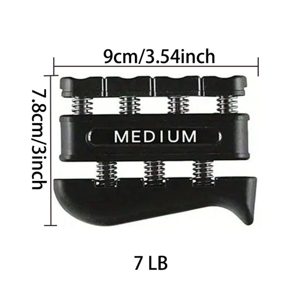 Grip & Finger Strengthener – Adjustable Resistance Trainer Grip Strengthener Nixie Black-7LB