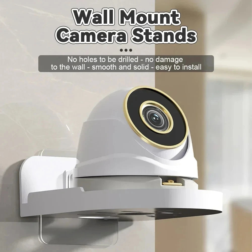 Drill-Free Self-Adhesive Security Camera Wall Mount Bracket Camera Wall Bracket Nixie