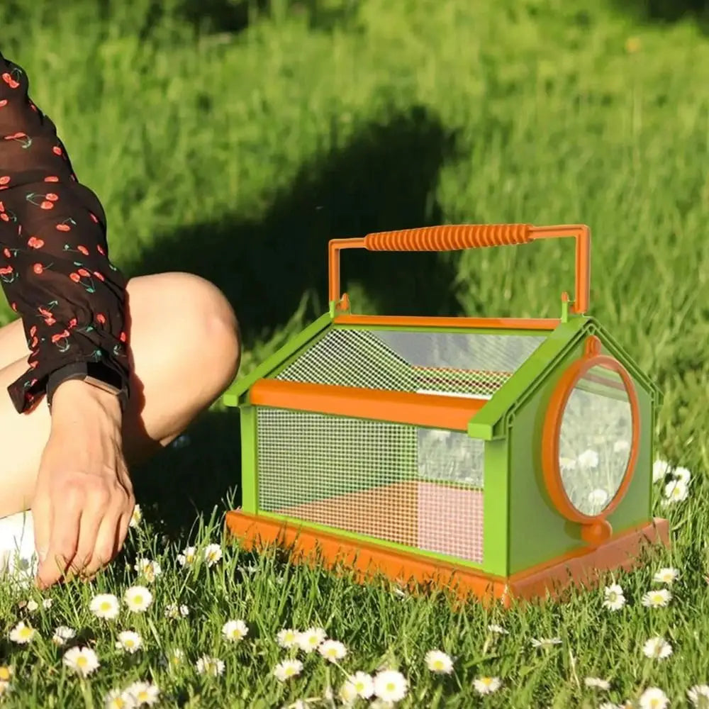 ABS Bug Viewer Box – Handheld Folding Insect Catcher for Kids