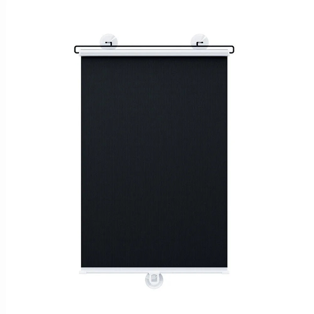 Retractable Car Window Roller Blind – UV Block Suction Cup Shade Roller Window Blind Nixie 50x125cm