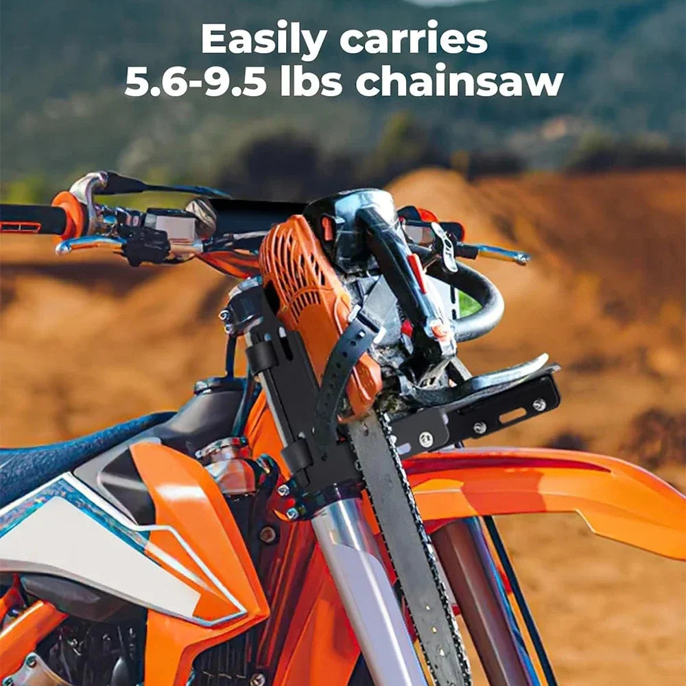 KEMITOUR Dirt Bike Chainsaw Mount Holder – Universal Fit Chainsaw Mount Holder Nixie