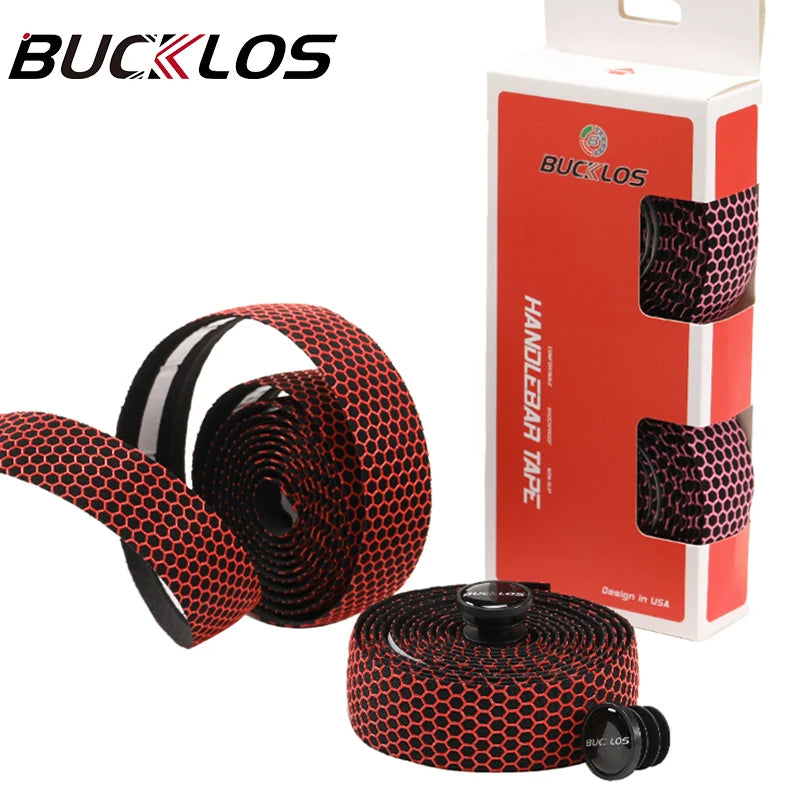 BUCKLOS Silicone Road Bike Handlebar Tape – Anti-Slip Grip Bike Handlebar Tape Nixie