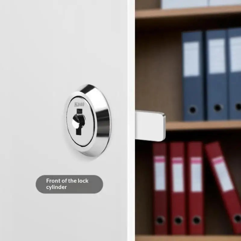 Zinc Alloy Drawer Lock with 2 Keys – Cabinet & Locker Cabinet Drawer Lock Nixie
