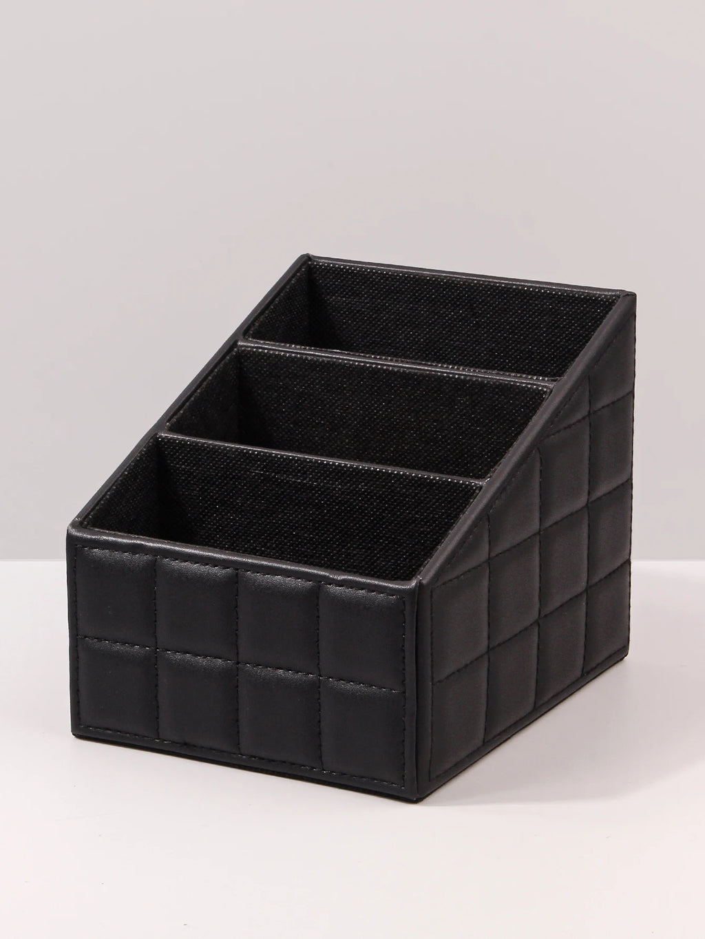3-Tier PU Makeup Brush & Stationery Storage Box | Nixie Makeup Brush Organizer Nixie