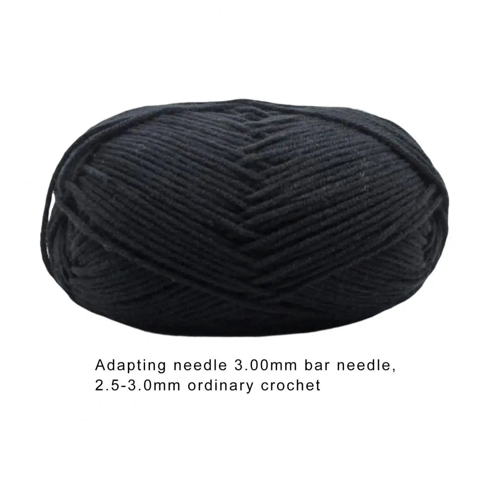 4-Ply Milk Cotton Yarn – Ultra Soft Crochet & Knitting Wool Knitting Yarn Nixie