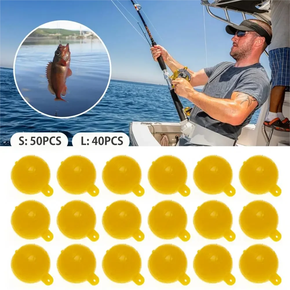 40/50Pcs Corn Flavor Floating Ball Carp Fishing Soft Bait Lures Fishing Soft Bait Nixie