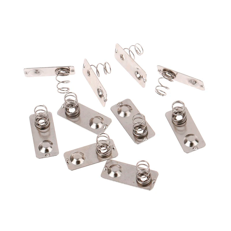 20Pcs AAA Battery Spring Contact Plates – Metal Replacement Parts