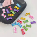 10pcs Multicolor Bone Snap Pet Hair Clips – Dogs & Cats Pet Hair Clips Nixie 10PCS Randomly mix