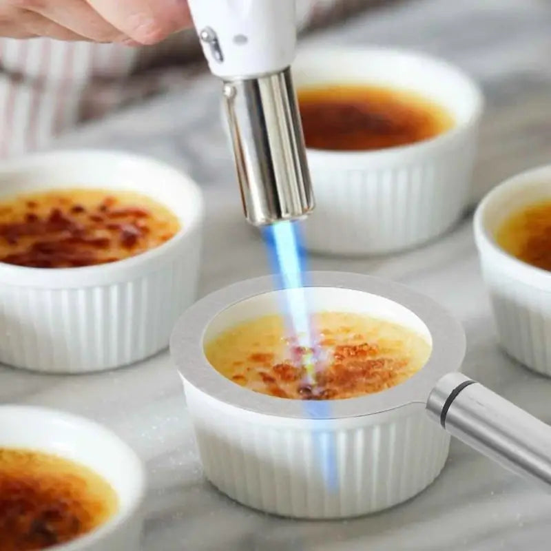 Stainless Steel Brûlée Ring – S/M/L for Desserts & Milk Tea Baking Mold Ring Nixie