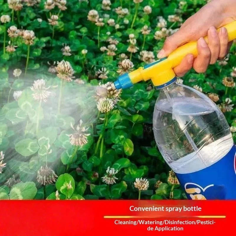 Universal Manual Bottle Spray Nozzle – Adjustable Mist