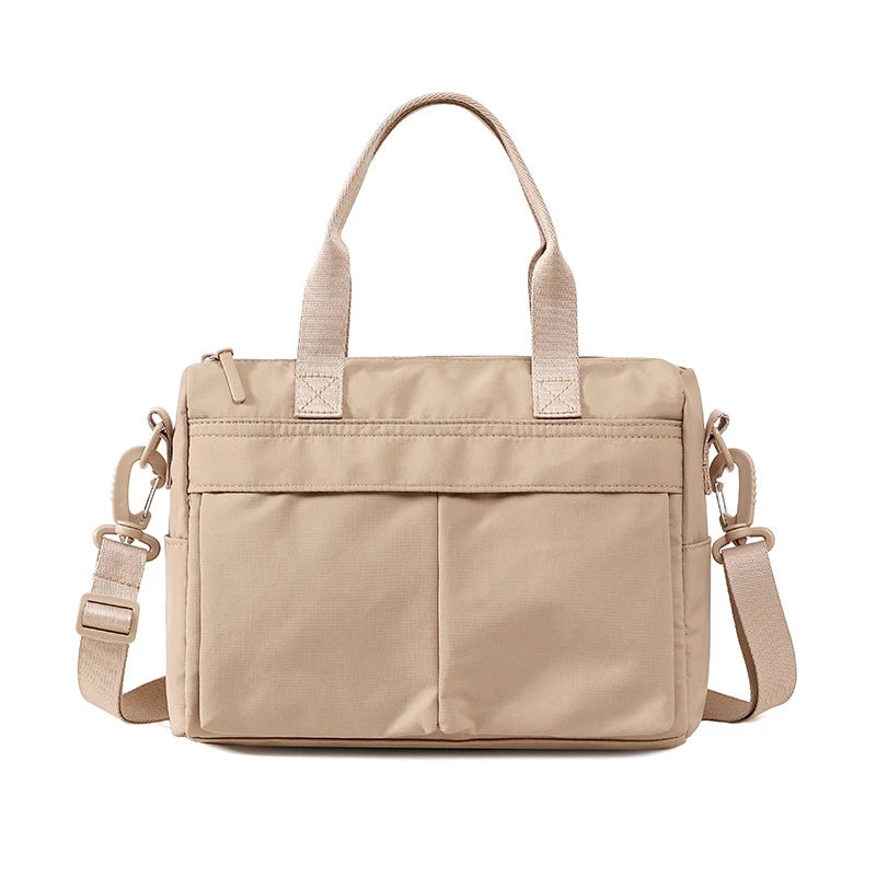 Nixie Square Crossbody Nylon Bag | Multi-Pocket Shoulder Bag Crossbody Nylon Bag Nixie