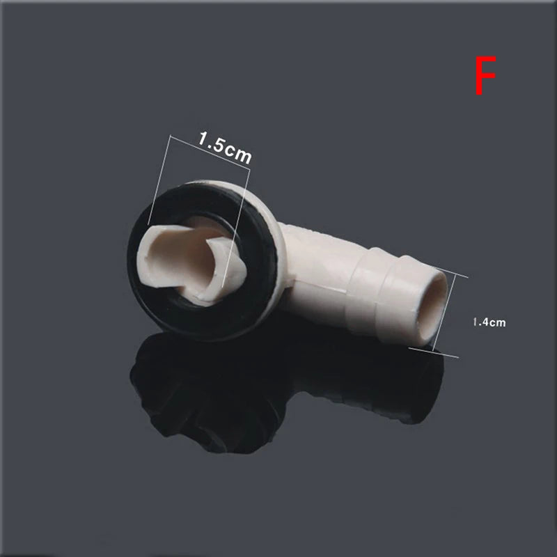 AC Drain Hose Connector Elbow Fitting with Rubber Ring for Gree Kelon AC Drain Connector Nixie F