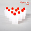 10PCS Mini Squeeze Sauce Bottles 15/30ml Condiment Dispensers Condiment Dispenser Set Nixie 10PCS 30ML