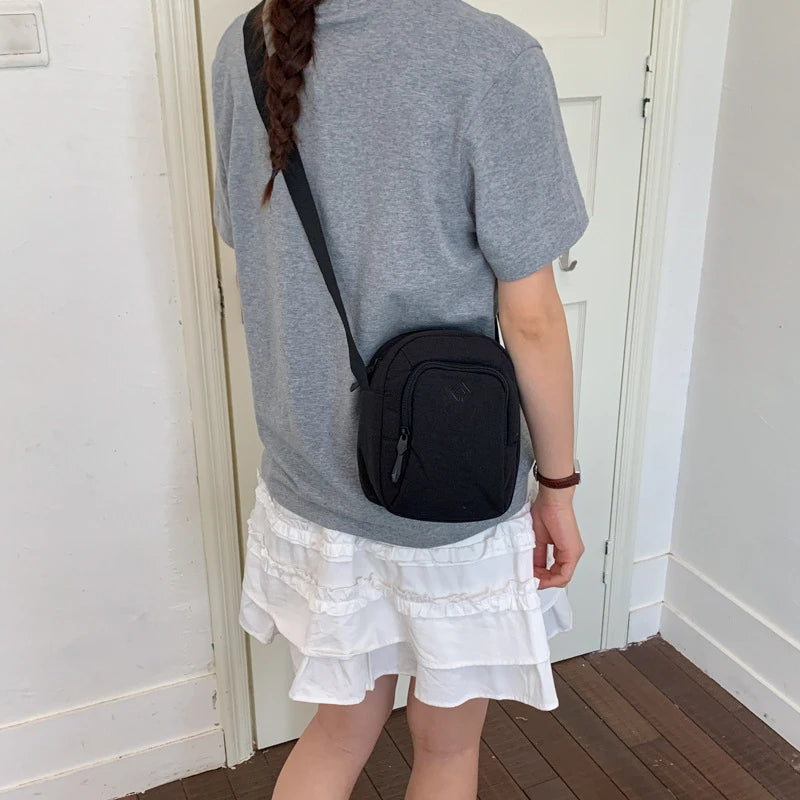 Canvas Crossbody Shoulder Bag – Women's Casual Commuter Backpack Crossbody Shoulder Bag Nixie