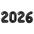 2026 New Year's Eve Foil Balloon Christmas Party Decoration Foil Party Balloon Nixie A8