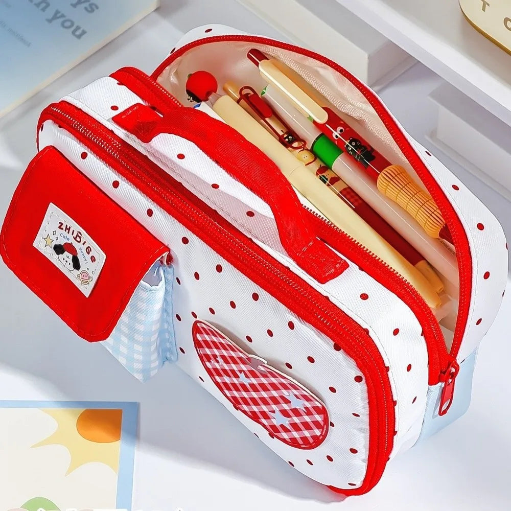 Kawaii Large Capacity Pencil Case 9-Layer Stationery Bag
