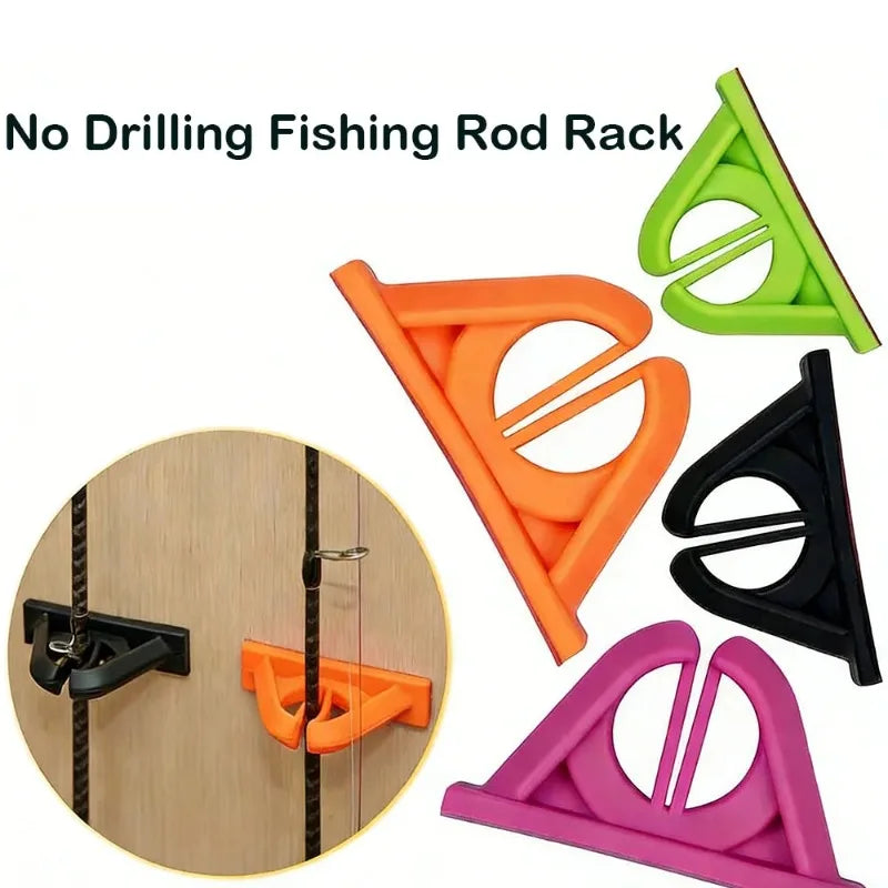 No-Drill Silicone Fishing Rod Holder – Strong & Durable Fishing Rod Holder Nixie