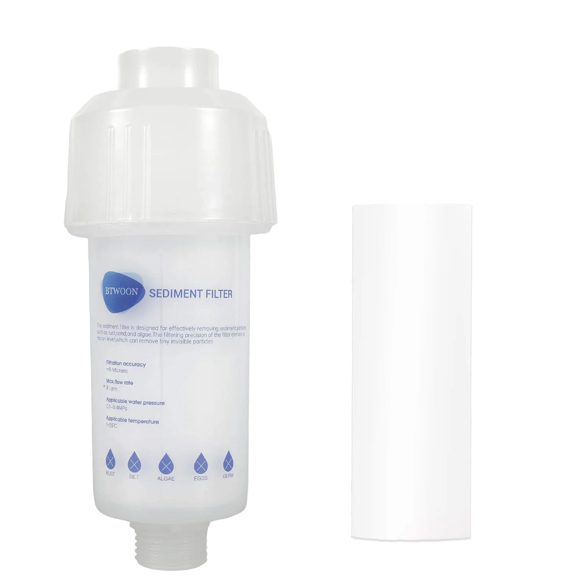Under Sink Water Filter – Chlorine Removal Purifier for Home Water Filter Purifier Nixie Style 1