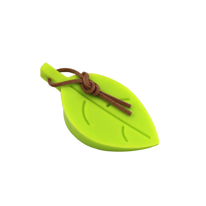 Silicone Leaf Door Stopper – Baby-Safe Anti-Pinch Wedge