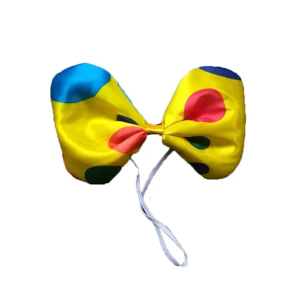 Funny Bow Tie Dot Clown Hat – Cosplay & Costume Party Prop Costume Hat Prop Nixie