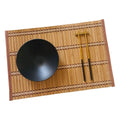 Bamboo Woven Rectangle Placemat – Heat-Resistant Table Mat