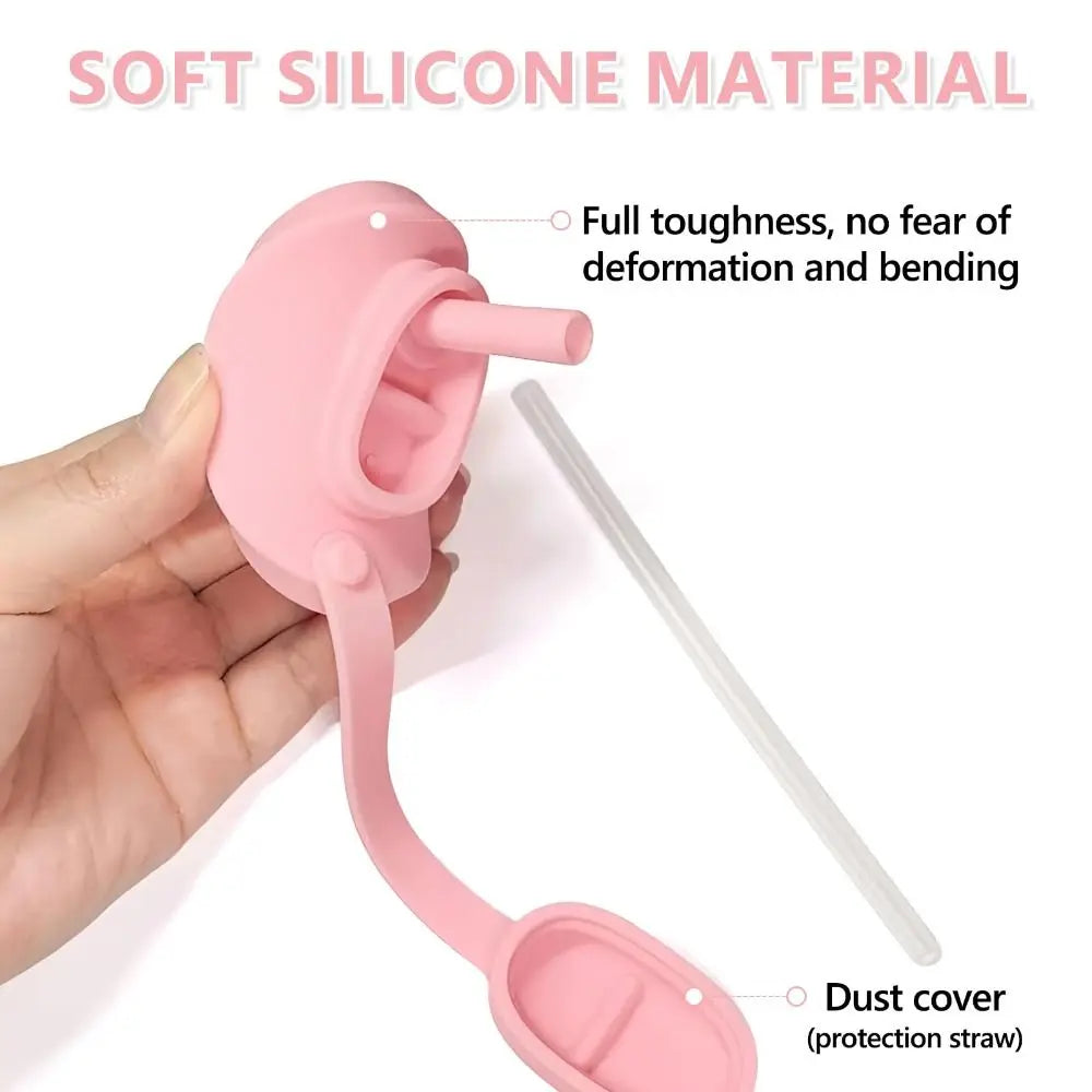 Reusable Silicone Soda Can Lids with Straw – BPA-Free Silicone Can Lids Nixie