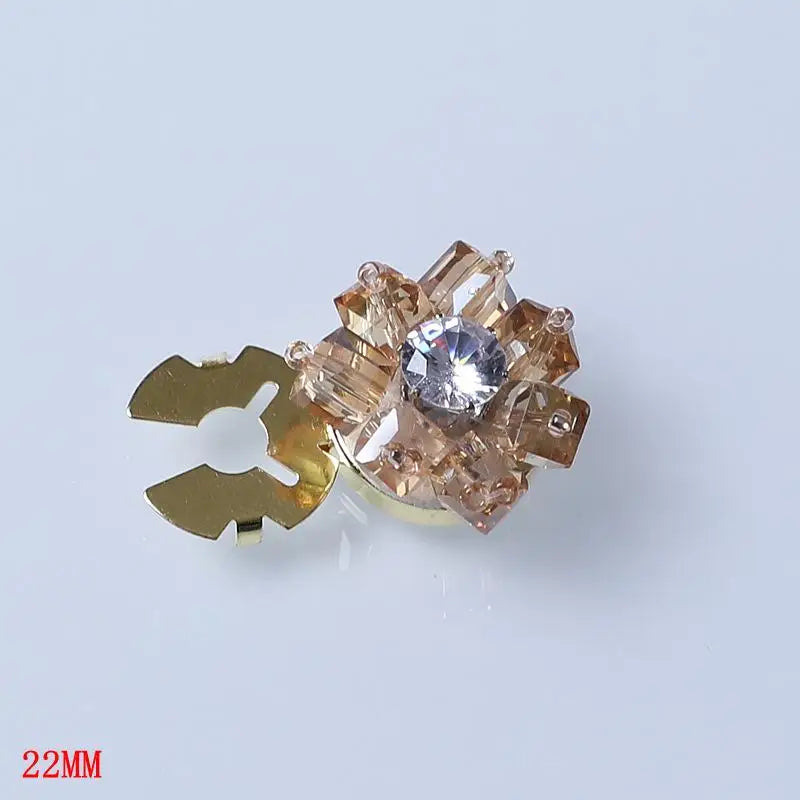 Pearl Button Covers Shirt Cufflinks – DIY Alloy Accessories