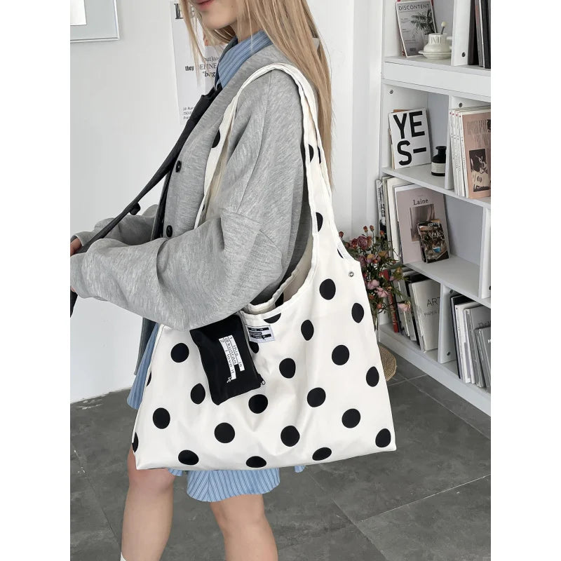 Polka Dot Double-Sided Crossbody Bag | Korean Shoulder Bag Crossbody Shoulder Bag Nixie