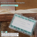 24-Grid Nail Art Organizer Box – Clear PP Storage Container