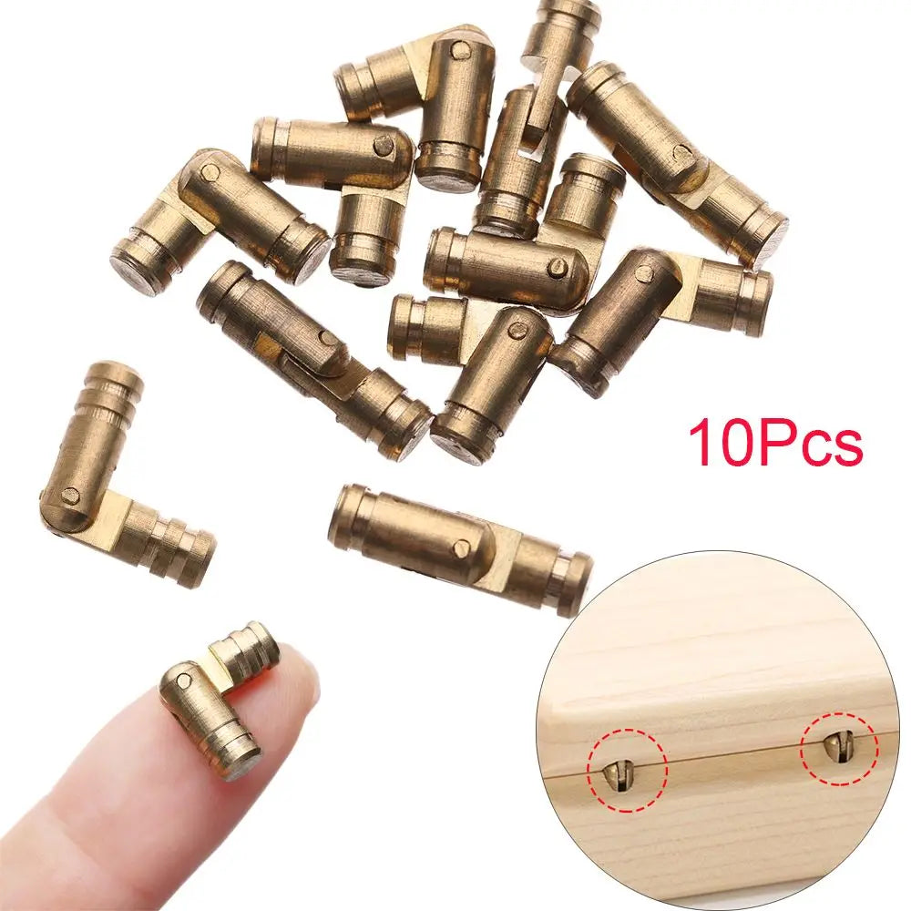 10Pcs Concealed Barrel Hinges for Jewelry Box & Wood Cases
