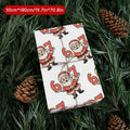 Kids' Christmas Wrapping Paper – Fun Santa Print Gift Wrap Christmas Wrapping Paper Nixie B