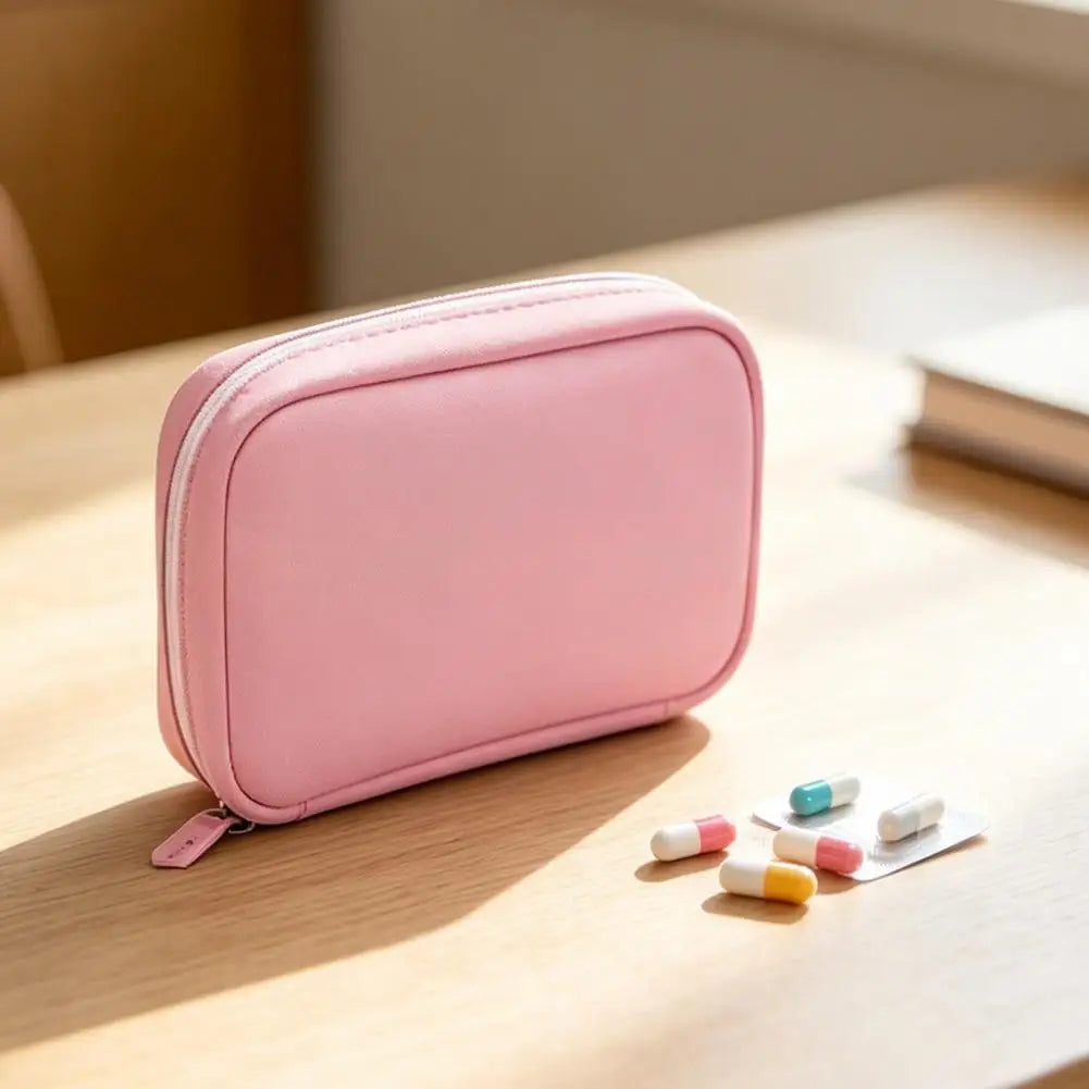 Weekly Pill Organizer – 7 Zippered Waterproof Medicine Bags Pill Organizer Nixie