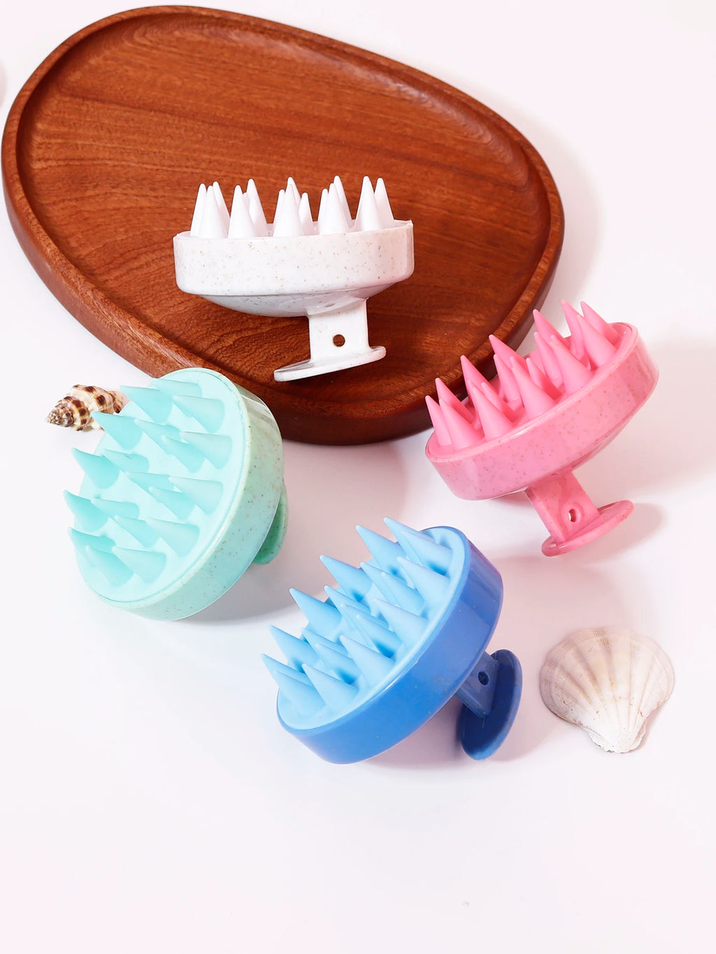 Nixie Silicone Scalp Massage Brush & Hair Wash Comb for Wigs Scalp Massage Brush Nixie