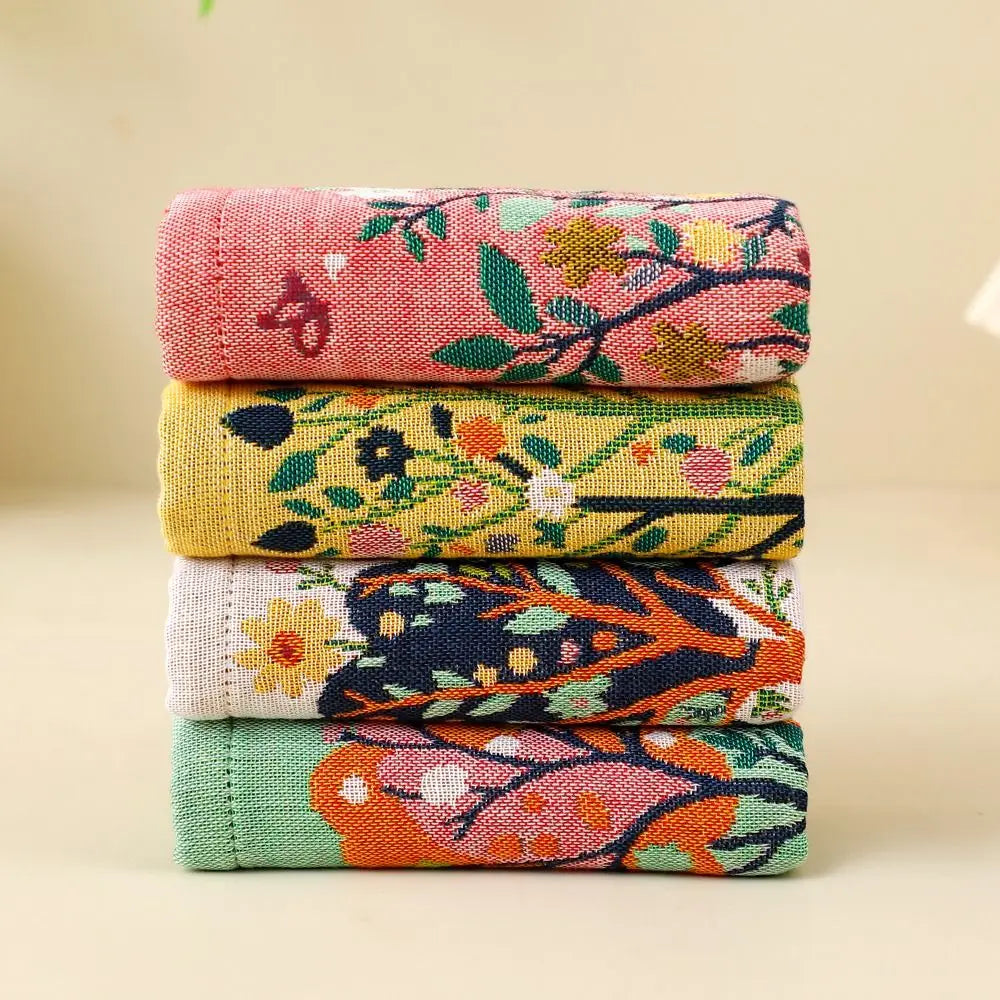 4-Layer Cotton Gauze Kitchen Towel 34x40cm – Quick Dry Dish Cloth Kitchen Dish Towel Nixie
