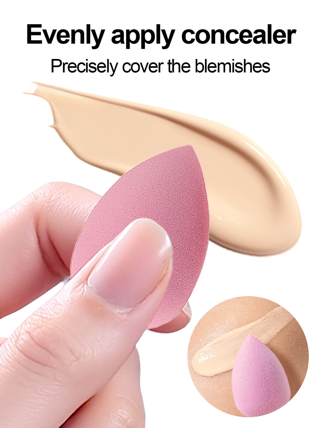 Mini Makeup Sponges – Water-Expanding Cosmetic Puffs 10–100 Pcs Makeup Sponge Nixie