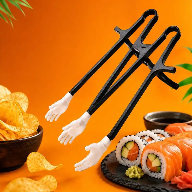 Finger Chopsticks Snack Tool 1/2/4Pcs – Food-Grade PLA Chopstick Finger Cover Nixie