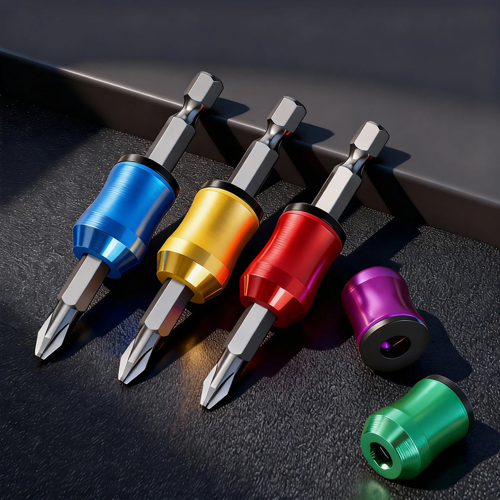 2Pcs Magnetic Screw Rings 6.35mm Screwdriver Bit Magnetizer Screwdriver Bit Magnetizer Nixie