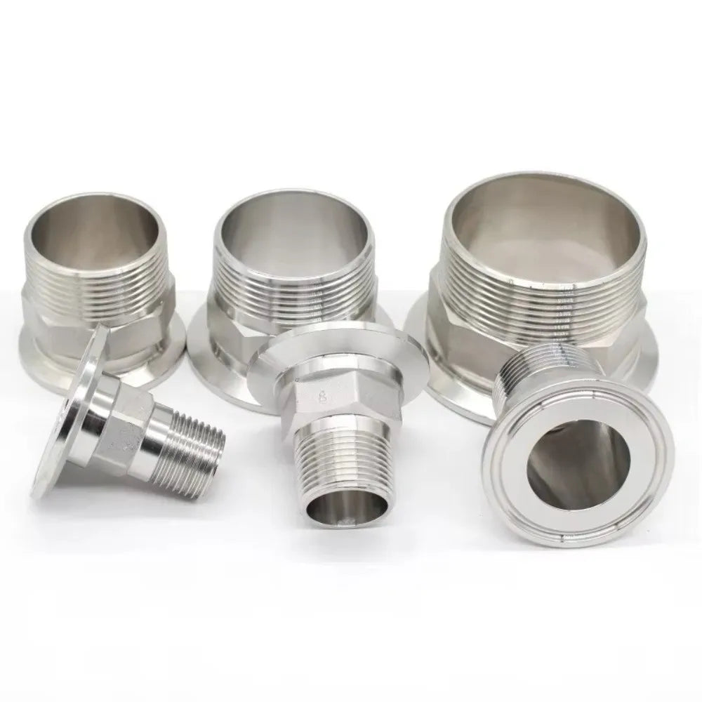 SS304 Stainless Steel Internal Thread Ferrule Clamp Fitting DN8-DN50 Pipe Ferrule Fitting Nixie