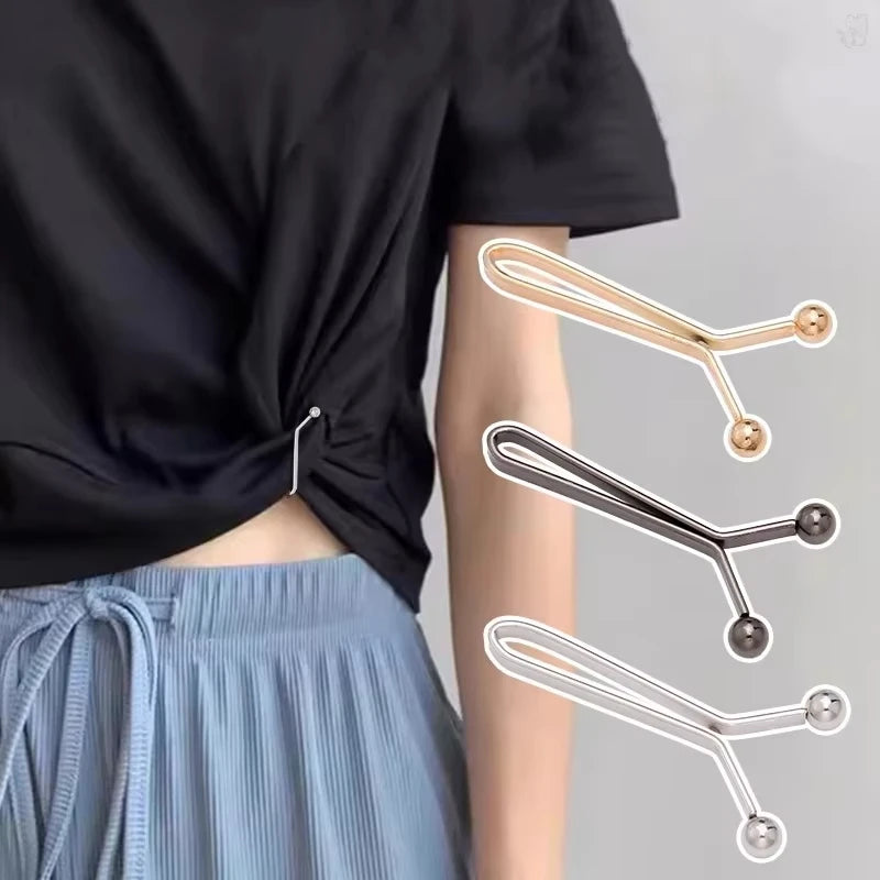 4PC Invisible Adjustable Waist Clips for Jeans & Skirts Waist Adjuster Clips Nixie