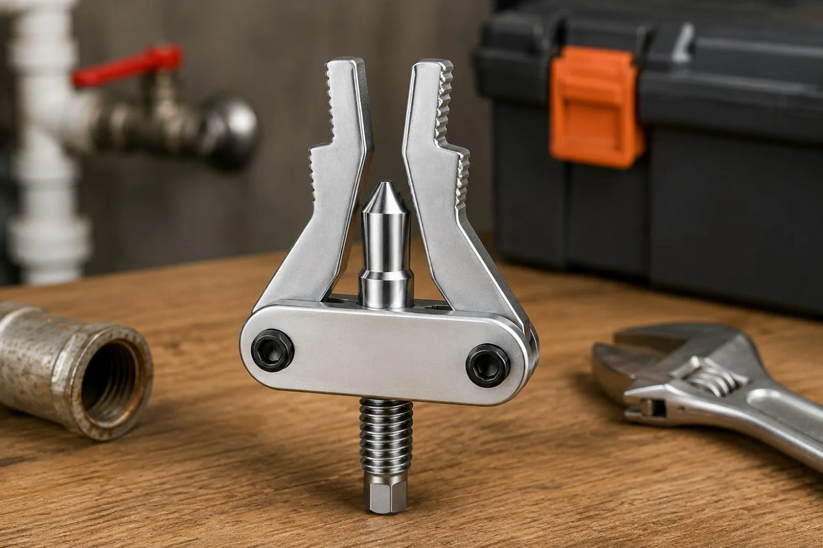 Broken Pipe Screw Extractor Set – Faucet Valve Removal Kit Pipe Extractor Kit Nixie