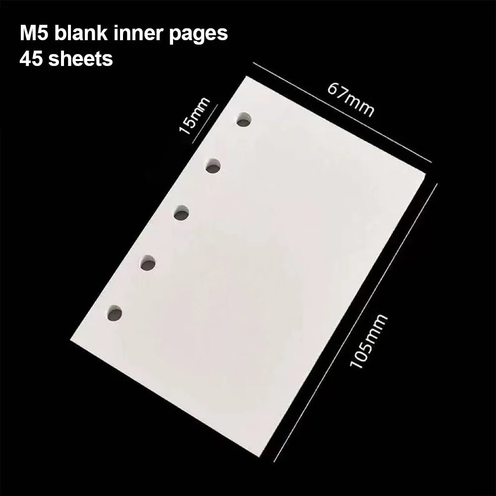 M5 PU Leather Binder Notebook with Photo Window | 5-Ring