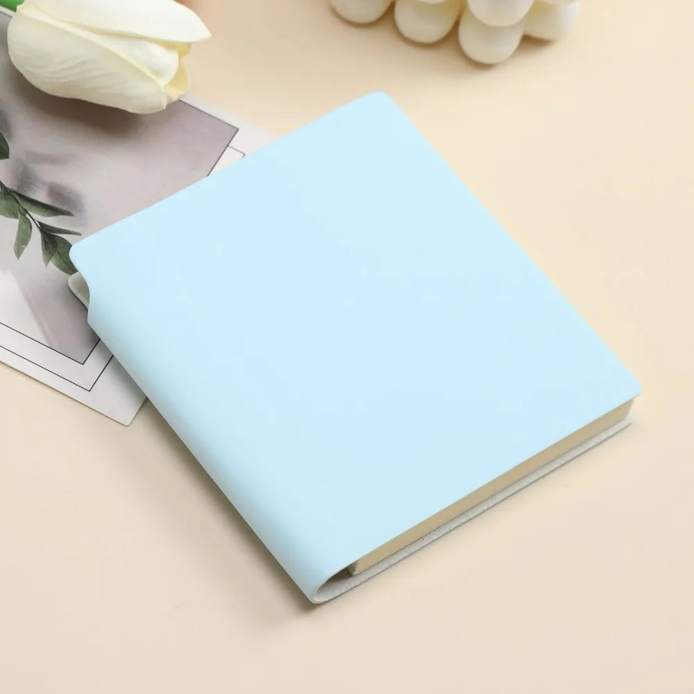 Mini Pocket Notebook Soft PU Cover Blank A7 Journal | Nixie